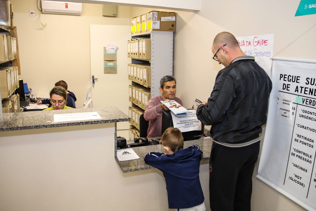 Acolhimento é nova forma de atendimento nas Clínica de Saúde de Canoas