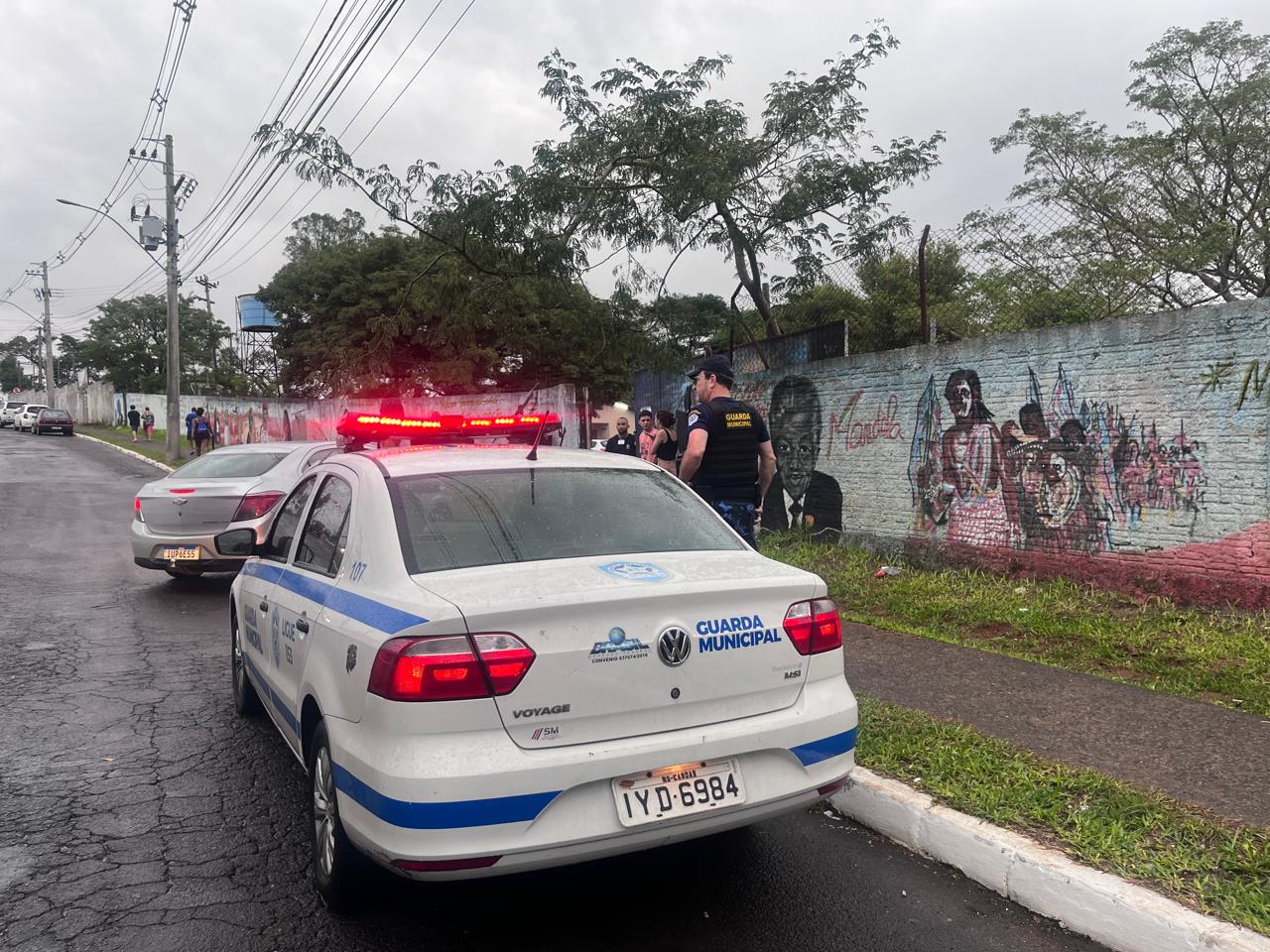 Equipes da Guarda Municipal têm feito rondas pela cidade