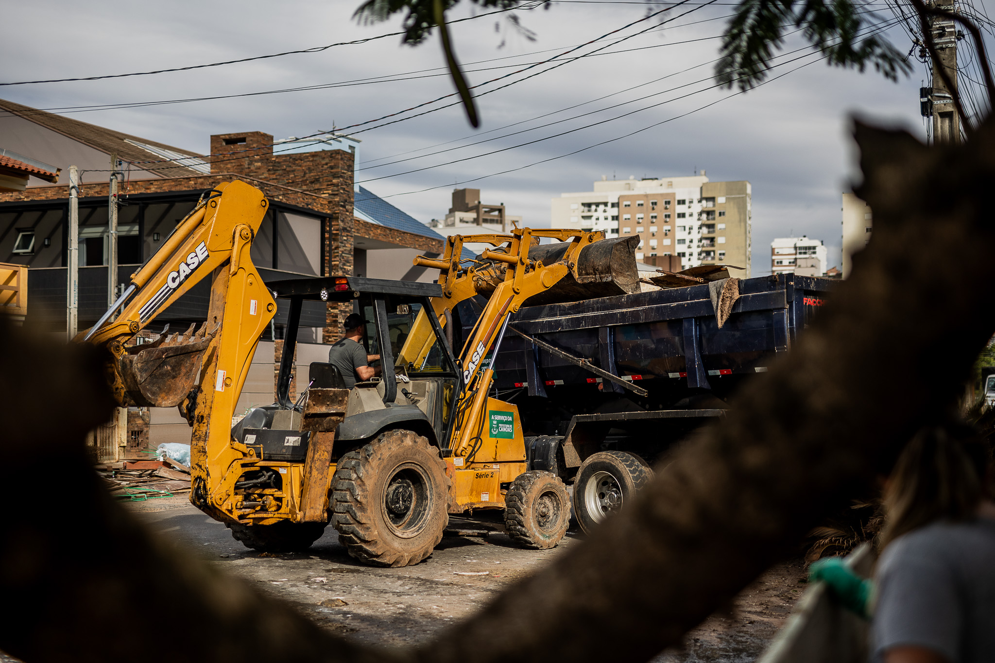 Operação limpeza máquinas