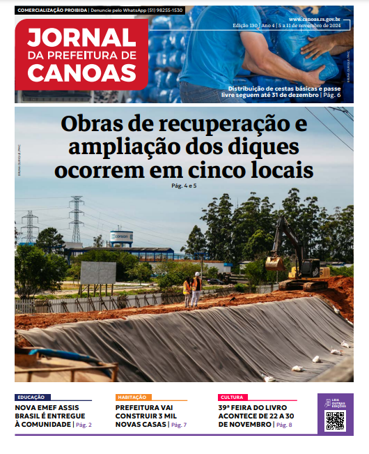 Jornal Da Prefeitura De Canoas Edição 130 | 05 a 11 de Novembro de 2024